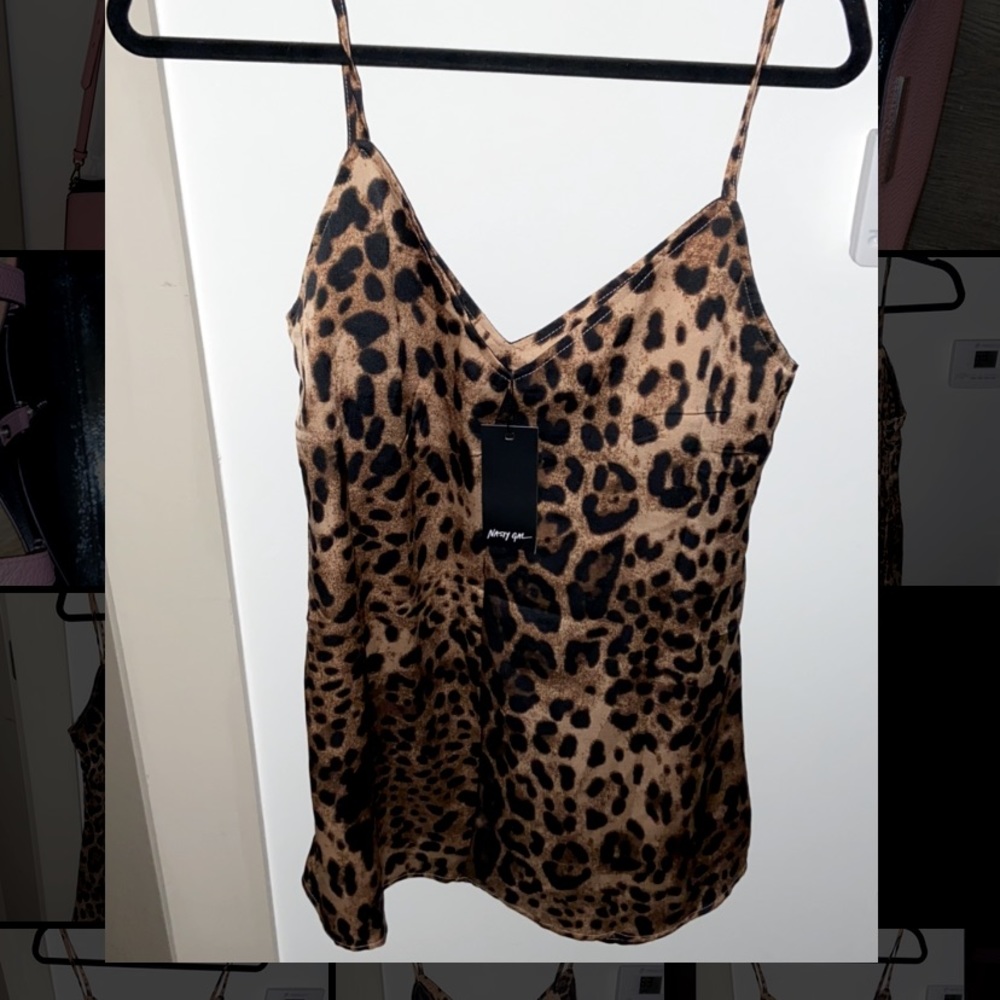 Nasty Gal Feline This Leopard Mini Dress